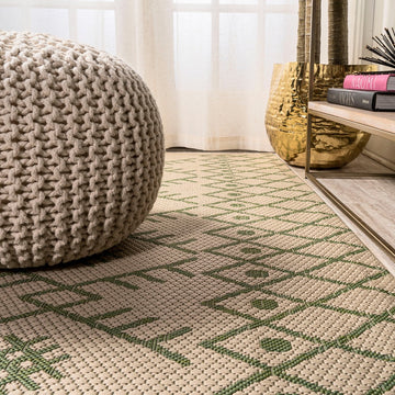 Boho Moroccan Indoor/outdoor Area Rug